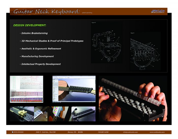 Guitar Neck Keyboard,  | International Design Awards Winners